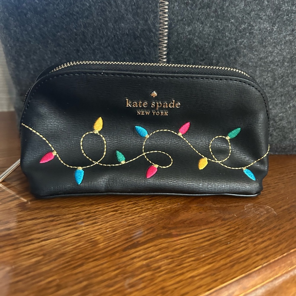 Kate Spade Holiday Lights Zipper Bag